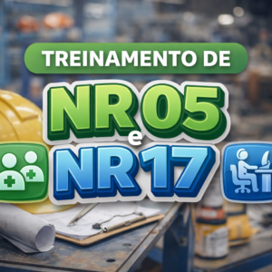 Combo NR 05 (Designado CIPA) e NR 17 (Ergonomia)